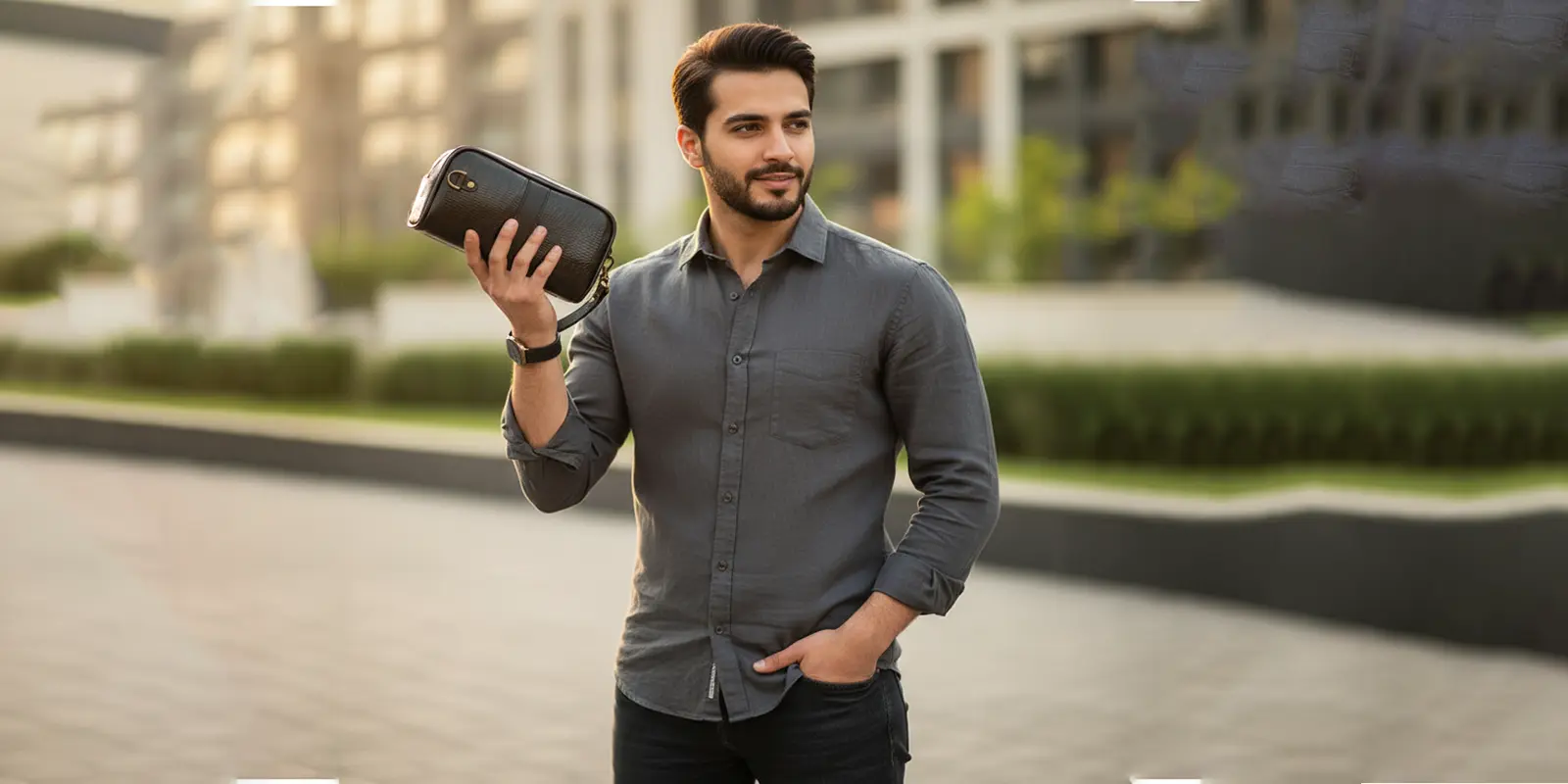 دستی مردانه سزار مدل 