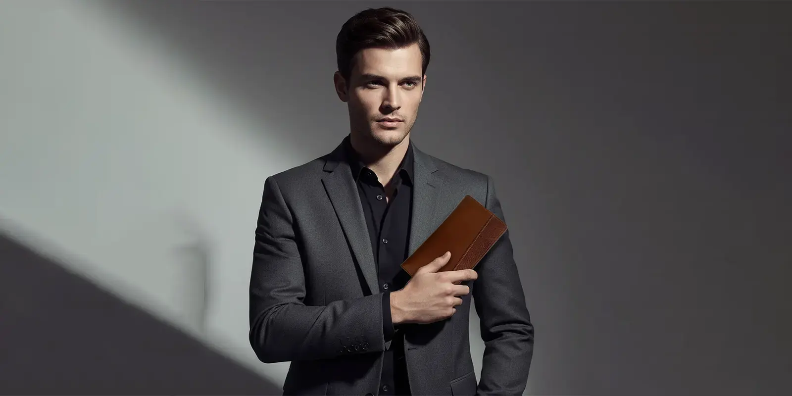 خرید کیف پول کتی مردانه طرح صدرا محتوا