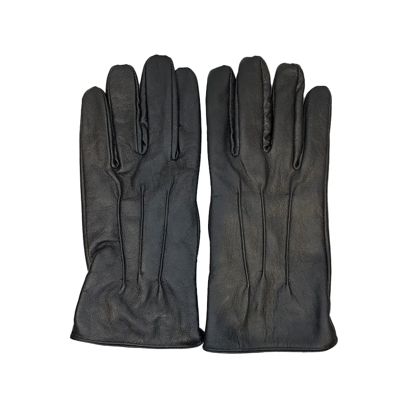 دستکش چرم مردانه کد 002