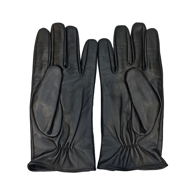 دستکش چرم مردانه کد 009