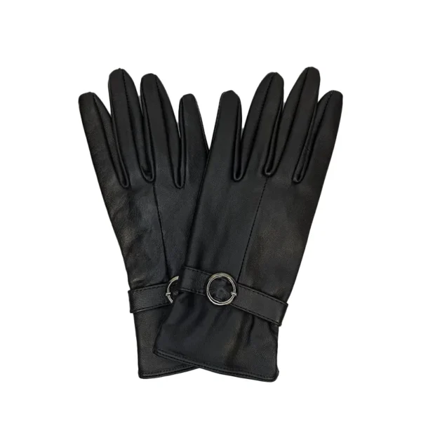 دستکش چرم زنانه کد 03