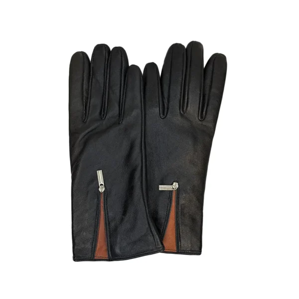 دستکش چرم زنانه کد 04