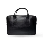 کیف اداری طرح دامون چرم لیزارد مشکی