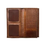 کیف پول کتی مردانه طرح عدل چرم طبیعی - Image 3