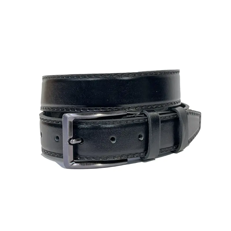 کمربند کلاسیک مردانه 3.5 سانت کمربند کلاسیک مردانه 3.5 سانت زبانهدار فورتیک رایا چرم کد 012