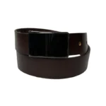 کمربند مجلسی چرم ساده 3.5 سانت چرم طبیعی