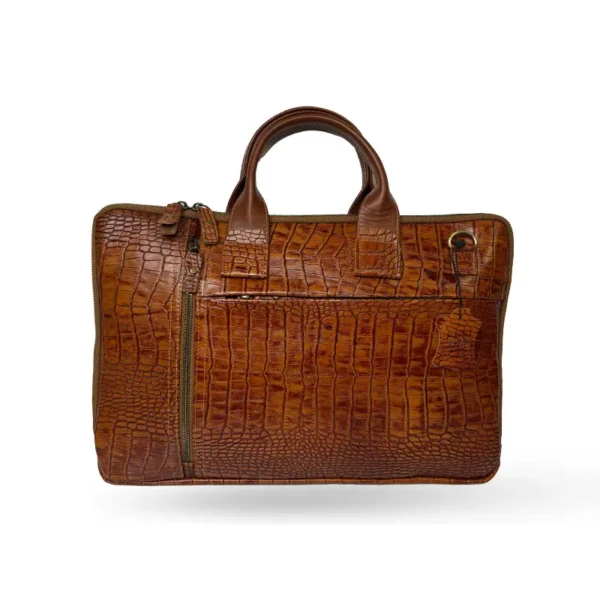 کیف اداری طرح آی تک چرم طبیعی