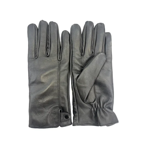 دستکش چرم زنانه کد R01 2