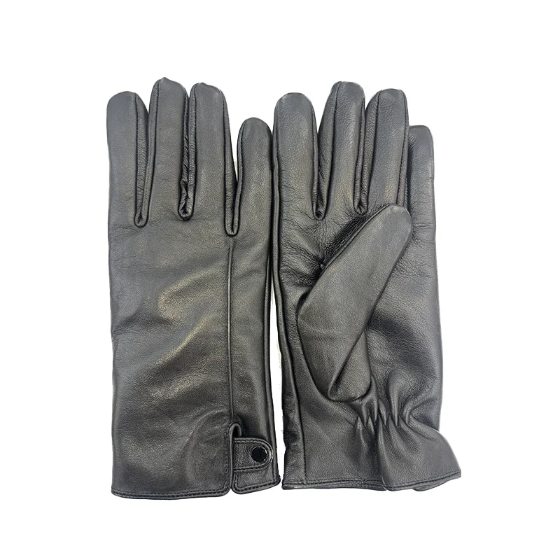 دستکش چرم زنانه کد R01 2