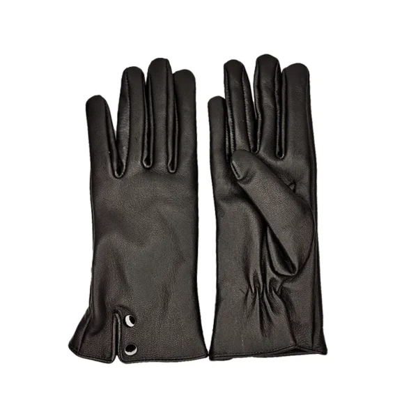 دستکش چرم زنانه کد R02