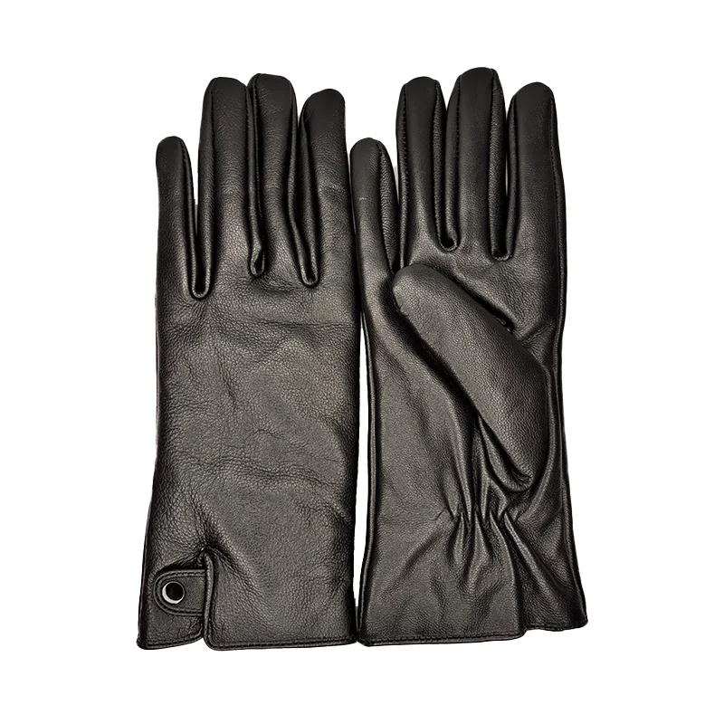 دستکش چرم زنانه کد R04