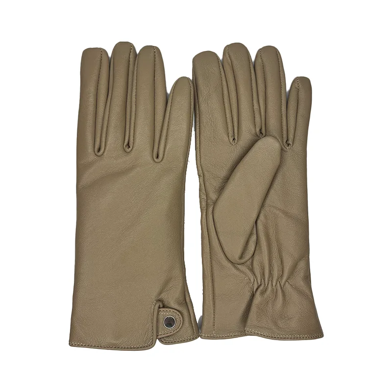 دستکش چرم زنانه کد R08