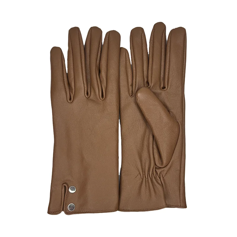 دستکش چرم زنانه کد R09 1