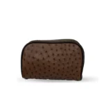 کیف آرایشی طرح رامش چرم شتر مرغ - Image 4