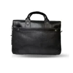 کیف اداری چرم مدل گاندو طرح لیزلرد مشکی - Image 4