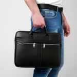 کیف اداری چرم مردانه طرح ماکان - Image 2