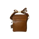 کیف دوشی مردانه طرح مینی تابش چرم طبیعی - Image 5