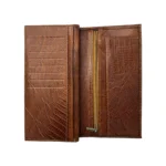 کیف پول کتی مردانه طرح عدل چرم طبیعی - Image 4