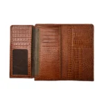 کیف پول کتی مردانه طرح رهام چرم طبیعی - Image 3