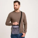 کیف دوشی چرم اطلس طرح لیزارد - Image 2