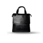 کیف اداری مینی سپهر چرم فلوتر مشکی