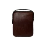کیف دوشی مردانه مدل مینی شروین چرم طبیعی - Image 2