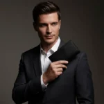 کیف پول کتی مردانه طرح چاووش چرم طبیعی - Image 2