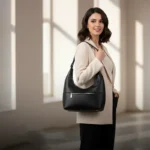 کیف دوشی زنانه ارکیده چرم طبیعی - Image 2