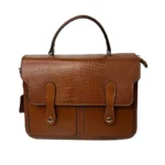 کیف چرم مجلسی مدل مروارید چرم طبیعی - Image 3