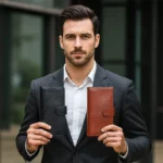 کیف پول چرم سامیار مردانه - Image 2