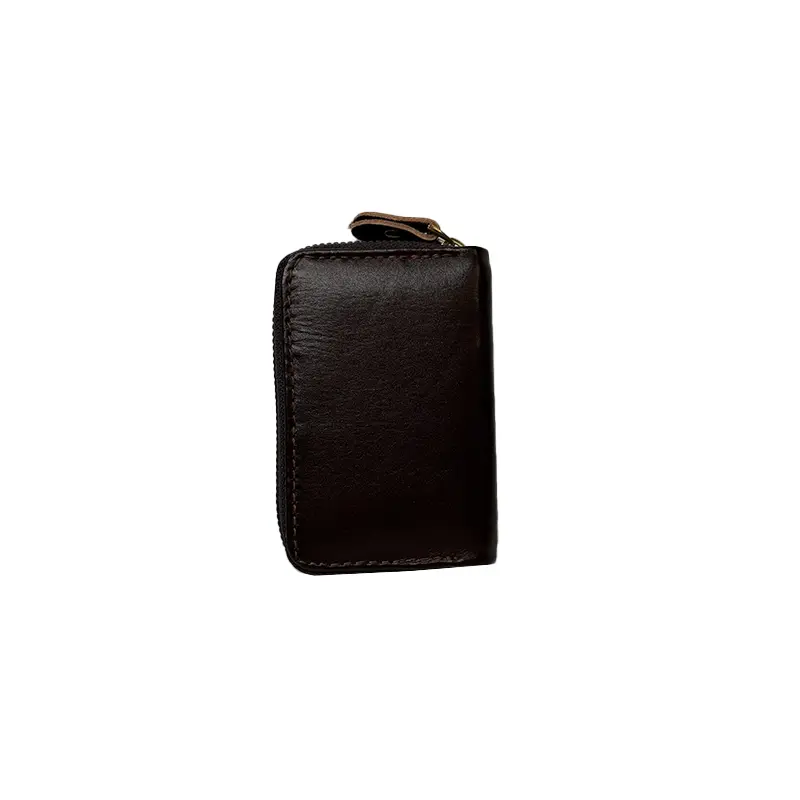 جاکارتی چرم مردانه طرح دور زیپ