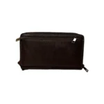 کیف پاسپورتی شاهرخ قهوه ای لیزار 1