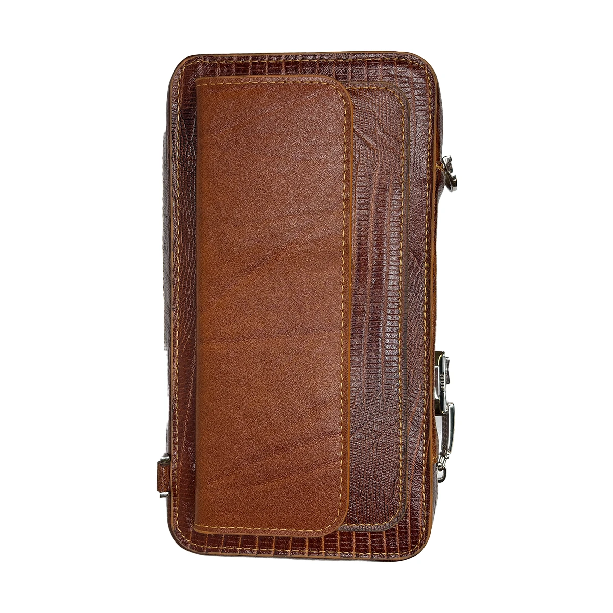 کیف دستی چرمی مردانه مدل رمزدار چند منظوره